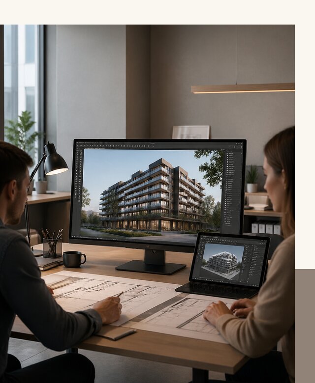 3D визуализация архитектуры и объектов строительства в Чите