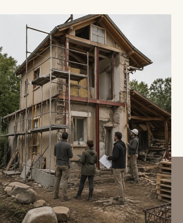 Реконструкция загородного дома под ключ в Чите от бюро