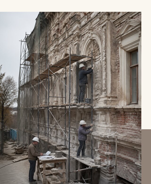 Реставрация объектов культурного наследия под ключ в Чите
